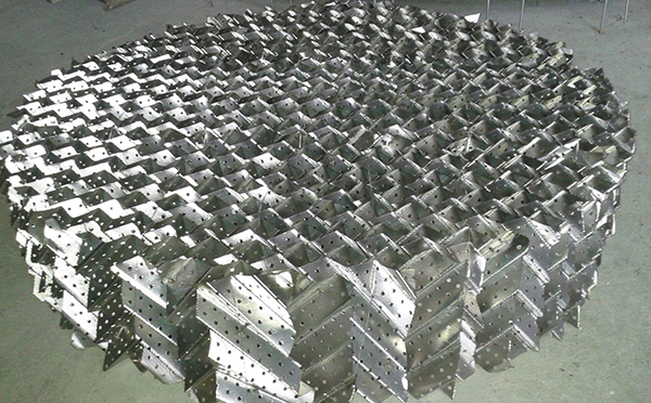 金屬孔板波紋填料